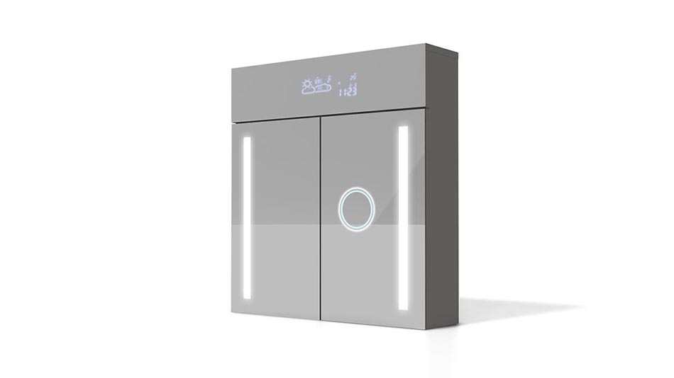Spiegelschrank mit LED Beleuchtung