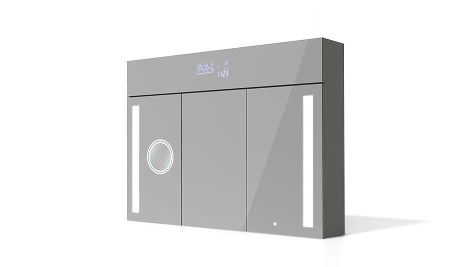 Spiegelschrank mit LED Beleuchtung