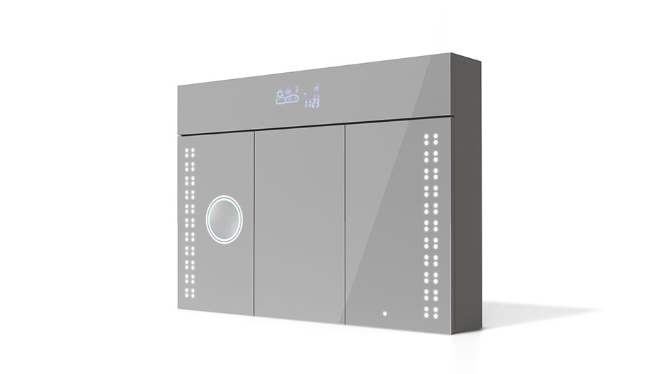 Spiegelschrank mit LED Beleuchtung