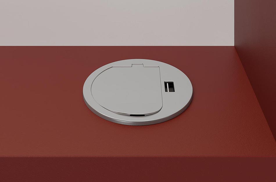 Steckdose + USB