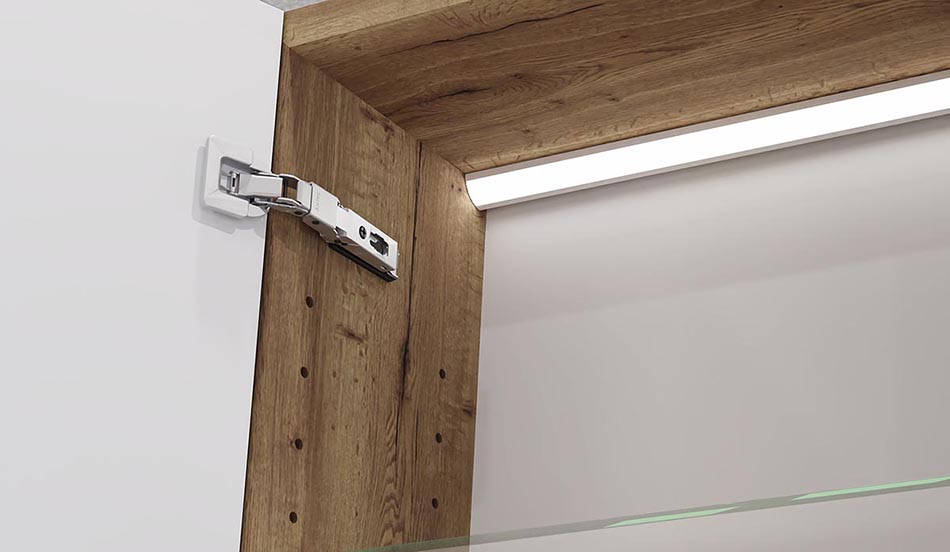 Scharniere mit der funktion eines leisen schließens