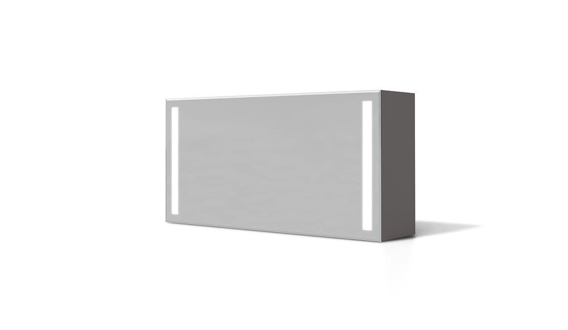 Spiegelschrank mit LED Beleuchtung