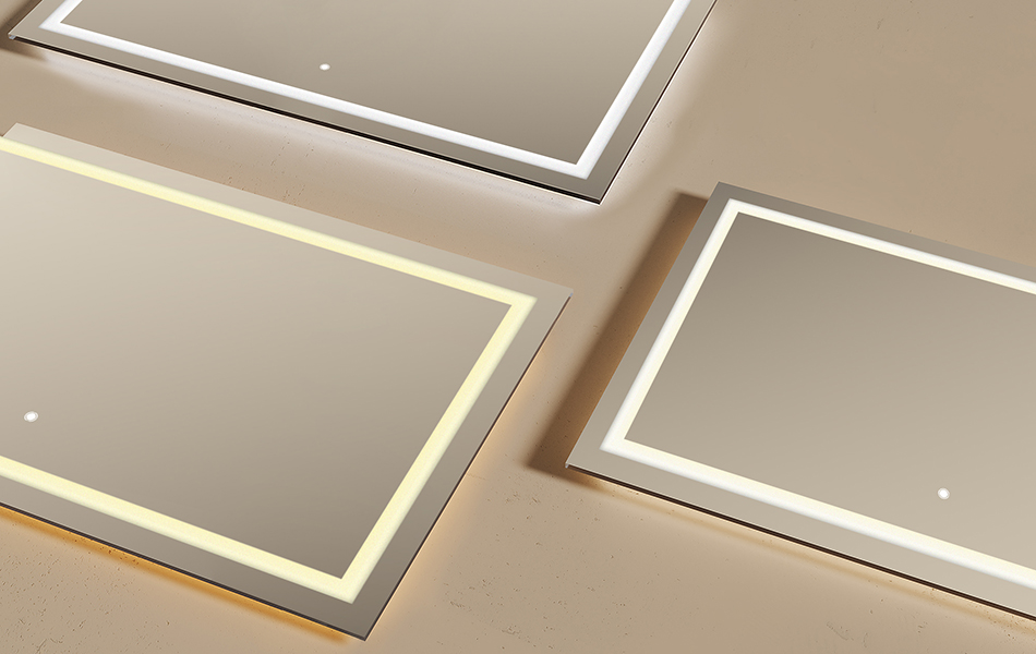 Die LED-Farbsteuerung erfolgt über einen Touch-Schalter. Ein einfaches Antippen des Schalters schaltet die Hintergrundbeleuchtung ein und aus. Indem Sie den Schalter gedrückt halten, während die Beleuchtung eingeschaltet ist, ändert sich die Farbtemperatur der LED.