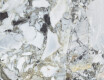 Großformatige Feinsteinzeugfliesen 120 x 280, weißer Marmor mit goldenen Adern, matt, A4H1116 Bellezza Bianca
