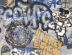 Glasierte Feinsteinzeugfliesen für den Boden, 120 x 280 cm, mattgrau, rektifiziert, A4H248 City Graffiti Grey