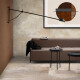 Glasierte Feinsteinzeugfliesen für den Boden, 120 x 120 cm, beige, matt, rektifiziert, A4H258 City Beige #2