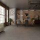 Glasierte Feinsteinzeugfliesen für den Boden, 60 x 120 cm, Beton, dunkelgrau, matt, rektifiziert, A4H327 Massive Dimgray #2
