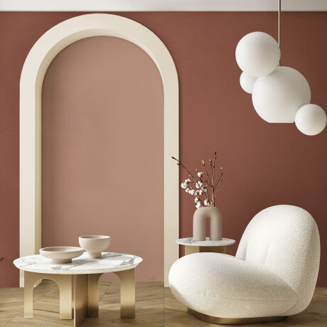 Großformatige Feinsteinzeugfliese 120 x 280 cm, rosa, matt, rektifiziert, A4H363 Mood Gentle #3