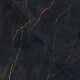 Großformatige Feinsteinzeugfliesen 120 x 280, schwarzer Marmor mit goldenen Adern, glänzend, A4H474 Sant Loreno #1