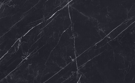 Großformatige Feinsteinzeugfliesen 120x280, schwarzer Marmor mit weißen Adern, matt, A4H688 Markina Black