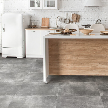 Großformatige Feinsteinzeugfliesen 120x280, Beton-Grau matt, A4H763 Louft Ash #3