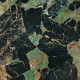 Feinsteinzeug „Bookmatch“ 120 x 280, smaragdgrüner Marmor mit Adern, glänzend, A4H850 Esmerald Paris #1