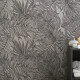 Wandfliesen 60 x 120 cm, grau, mit Pflanzenmotiven, matt, A4H925 Panaria #1