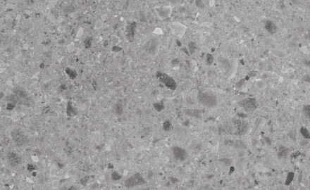 Glasierte Feinsteinzeugfliesen für den Boden, 60 x 120, Grey (grau), matt, rektifiziert, A4H97, Terrazzo