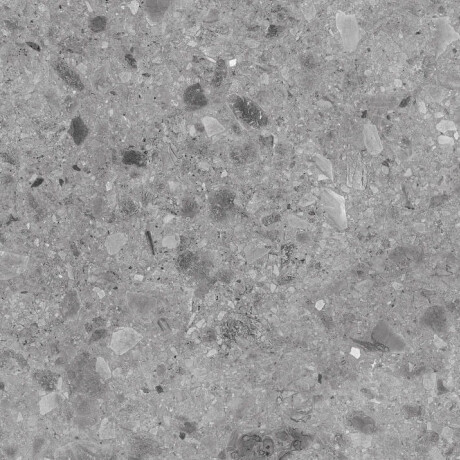 Glasierte Feinsteinzeugfliesen für den Boden, 60 x 120, Grey (grau), matt, rektifiziert, A4H97, Terrazzo #7