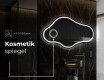 Unregelmäßiger asymmetrischer Spiegel mit LED Beleuchtung C223 #6