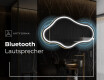 Unregelmäßiger asymmetrischer Spiegel mit LED Beleuchtung C223 #7