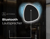 Unregelmäßiger asymmetrischer Spiegel mit LED Beleuchtung EG222 #7