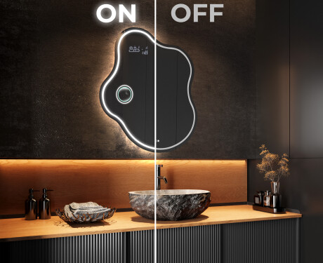 Wandspiegel Beleuchtet unregelmäßige Form EM223 #3