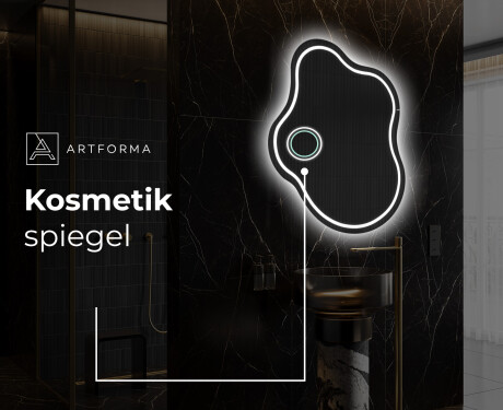 Wandspiegel Beleuchtet unregelmäßige Form EM223 #5