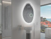 Unregelmäßiger asymmetrischer Spiegel mit LED Beleuchtung U222 #10