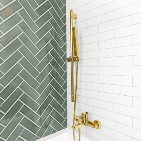 Badewannenbatterie Glamour gold #2
