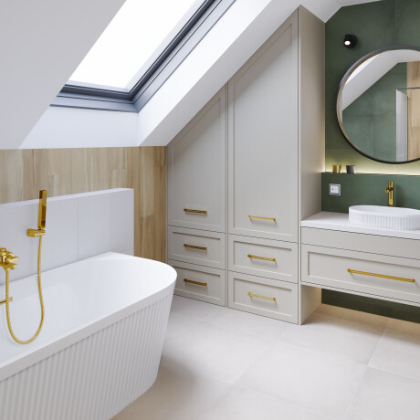 Badewannenbatterie Glamour gold #4