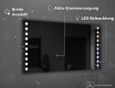Batteriebetriebener LED Spiegel L06 #4