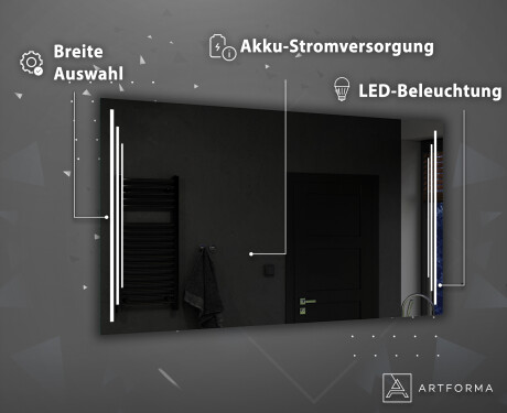 Batteriebetriebener LED Spiegel L27 #4
