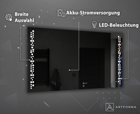 Batteriebetriebener LED Spiegel L38 #4