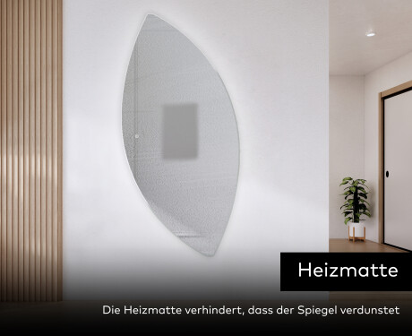 Wandspiegel Beleuchtet unregelmäßige Form L221 #8