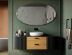 Oval Wandspiegel L206