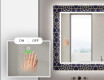 Hinterleuchteter dekorativer Spiegel für das Badezimmer - Ornament #5