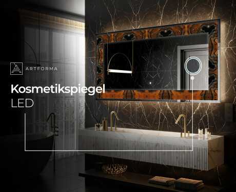 Hinterleuchteter dekorativer Spiegel - Mosaic Dreams #7