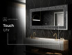 Hinterleuchteter dekorativer Spiegel - Dark Elegance #7