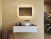 Rechteckiger Badspiegel mit Licht LED 80x60cm mit Dual color, Touch Schalter, Heizmatte #9