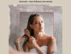 Badezimmerspiegel mit Beleuchtung, 74×64 cm, Dual-Farbtemperatur, Touch-Schalter, Heizmatte #5