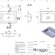 Waschbecken DELLA 600 MIRASOFT #1
