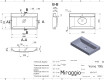 Waschbecken VARNA 700 MIRASOFT