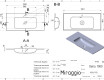 Waschbecken DELLA 1000 MIRASOFT