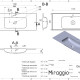 Waschbecken DELLA 1100 MIRASOFT #4