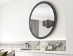 Rundspiegel mit MDF-Finish L300
