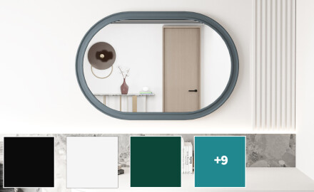 Badezimmerspiegel mit MDF-Rahmen L301