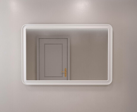 Abgerundeter Spiegel mit MDF-Rahmen L299 #5
