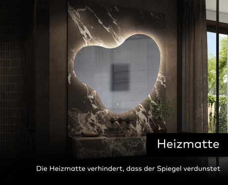 Wandspiegel Beleuchtet unregelmäßige Form N221 #9
