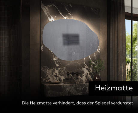 Wandspiegel Beleuchtet unregelmäßige Form O221 #9