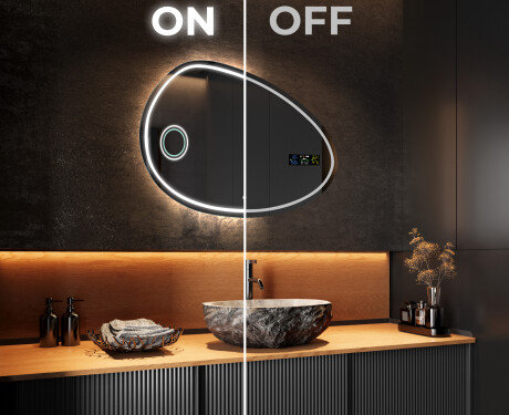 Unregelmäßige großer Wandspiegel H223 #3