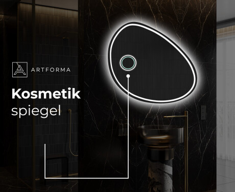 Unregelmäßige großer Wandspiegel H223 #5