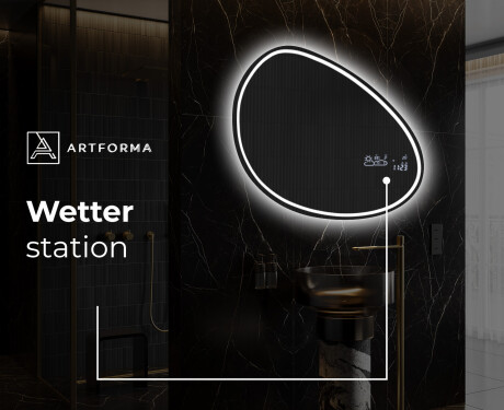 Unregelmäßige großer Wandspiegel H223 #7