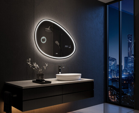 Unregelmäßige großer Wandspiegel H223 #10